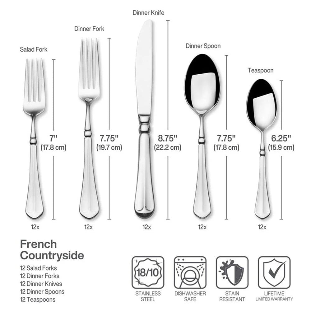 Mikasa French Countryside 18.10 65Pc Set Service For 12
