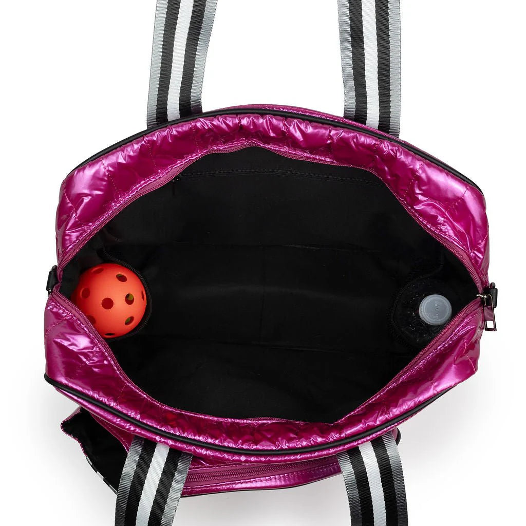 Pickleball Puffer Sport Bag - Pink