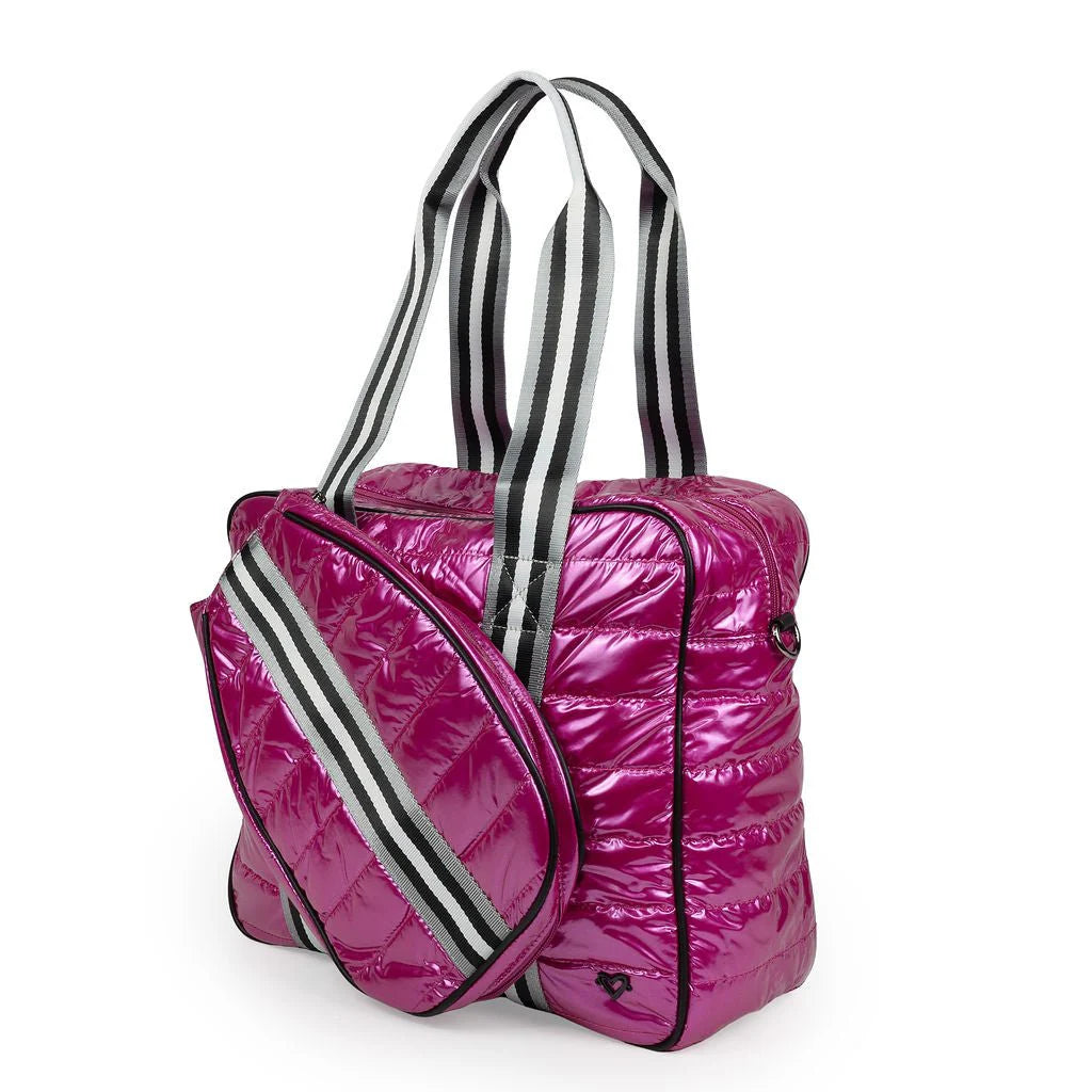 Pickleball Puffer Sport Bag - Pink