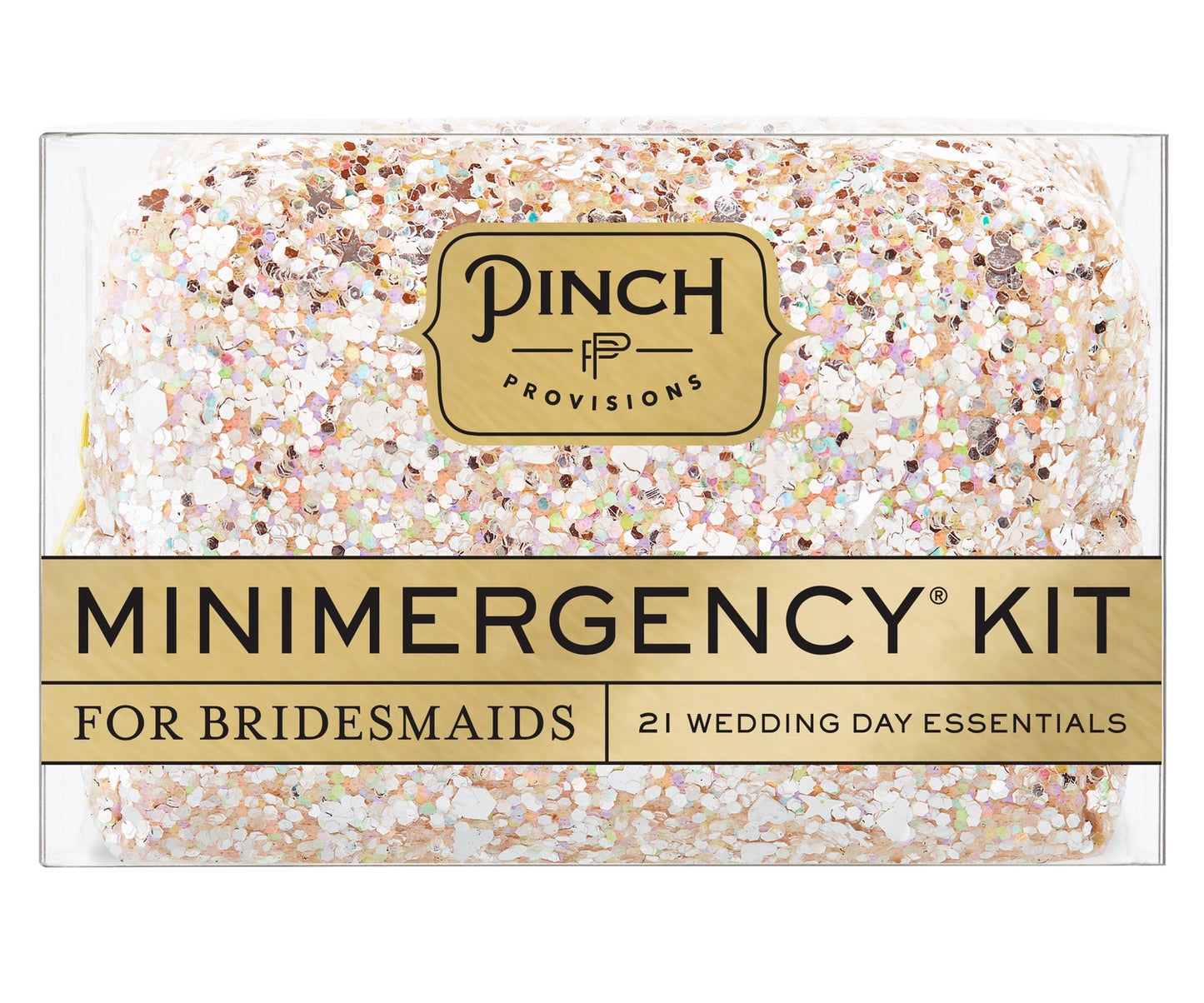 Glitter Minimergency Kit For Bridesmaids Set of 4