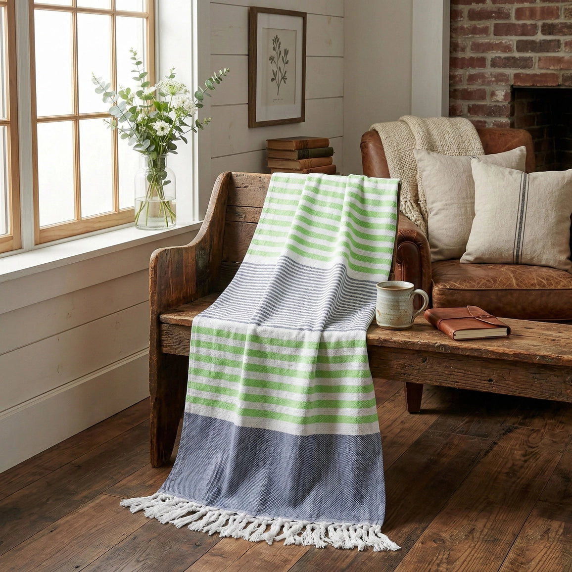Turkish Large Beach/Bath Towel - NY Gift Boutique