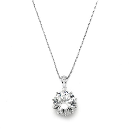 Cubic Zirconia Necklace Pendant