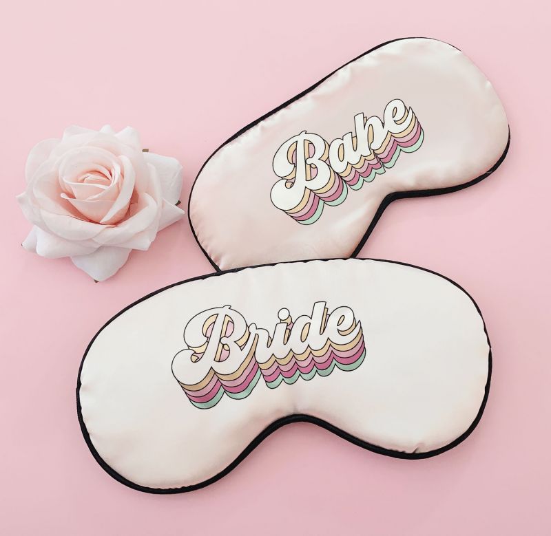Retro Bride & Babe Sleep Mask