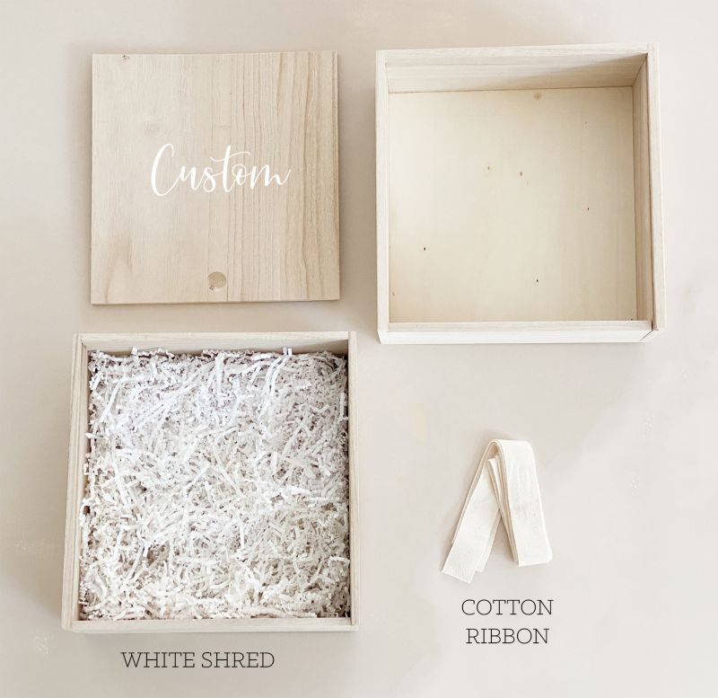 Bride - Keepsake Wood Gift Box