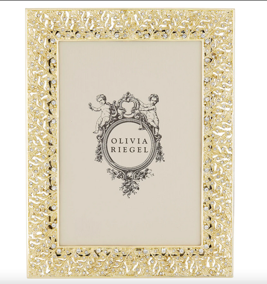 Gold Florence 5" x 7" Frame by Olivia Riegel - NY Gift Boutique