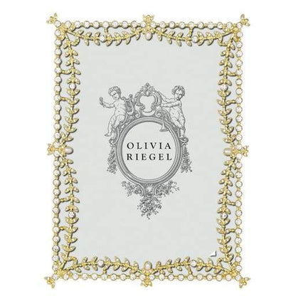 Gold Kensington 5" x 7" Photo Frame by Olivia Riegel
