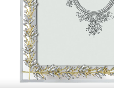 Gold Laurel  8" x 10" Frame