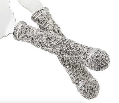 Silver Florence Dessert Serving Set by Olivia Riegel®