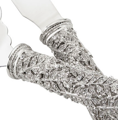 Silver Florence Dessert Serving Set by Olivia Riegel®