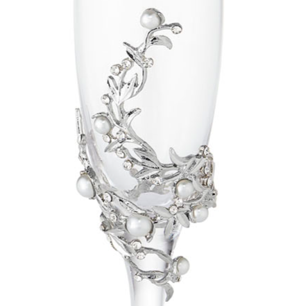SILVER ELEANOR FLUTE (SET OF 2) by Olivia Riegel®
