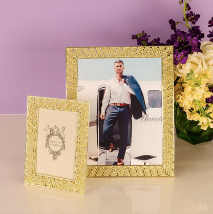 Gold Florence 8" x 10" Frame by Olivia Riegel
