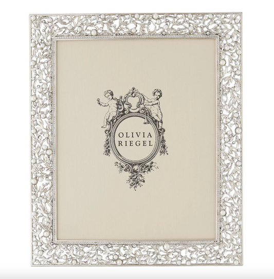 Silver Eleanor 8" x 10" Frame by Olivia Riegel - NY Gift Boutique